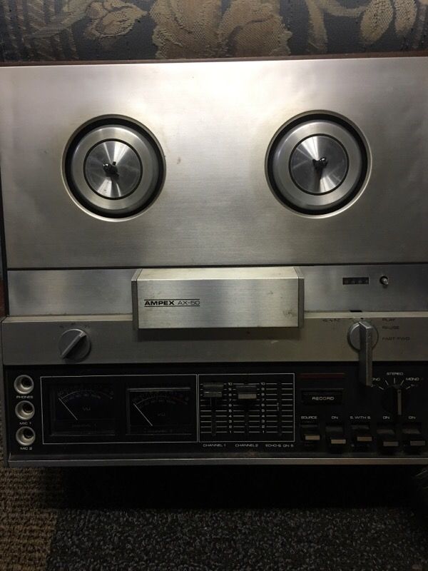 Ampex Ax 50 Real to reel