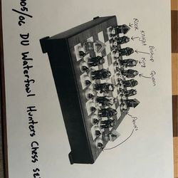 Ducks Unlimited WATERFOWL/HUNTERS CHESS SET