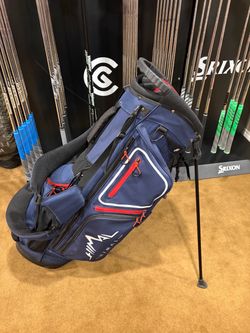 Himal Golf Stand Bag – Navy Blue/Red