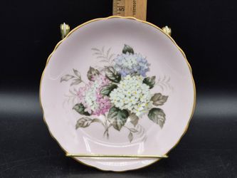 Vintage Paragon Pink Hydrangea Fine Bone China Saucer