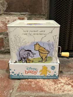 Disney Baby Classic Musical Winnie The Pooh Jack-in-The-Box 