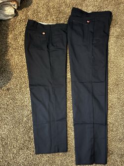 Red Kap Pants Size 32x31 & 32-37 (Navy Blue)