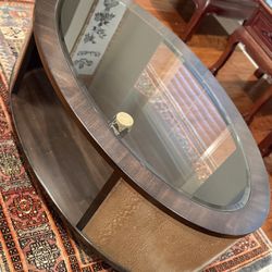 High-End Designer Lacewood Coffee Table — Originally $2500+ 