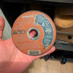 Diablo 4 1/2 Metal Cut Off Disc For Angle Grinders