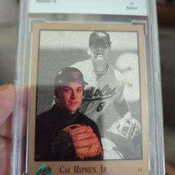 Cal Ripken Jr. Bccg Graded 10 Baseball Card