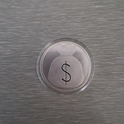 1 OZ Silver Round Emogi