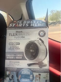 Shark FlexBreeze HydroGo