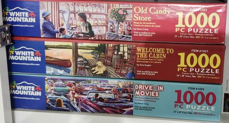 1,000 Piece Puzzles