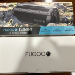Fugoo Element Waterproof Bluetooth Speaker (buy One Get One)
