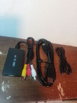 RCA AV hdml hd converter composite cvbs audio video adapter