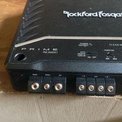 Rockford Fosgate 1000 Watt 500 Rms Amp$165