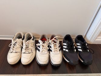 3 Pairs of Sneakers – New Balance & Adidas
