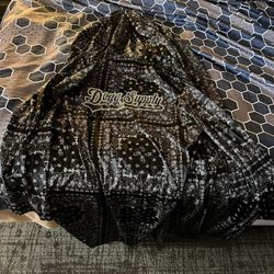 Snoop Dogg Supply Long Sleeve Micro Fleece Hooded Lounge Robe With Pockets