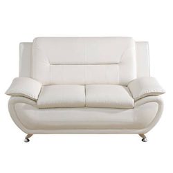 New in box Lifestyle faux leather loveseat 
