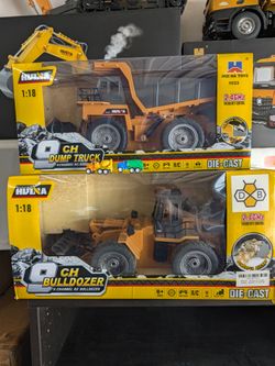 RC cars crawler dump truck bulldozer loader construction hobbygrade