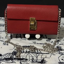 Original Chloe Chic Red Leather wallet