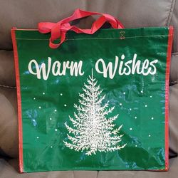 Reusable Shopping/Gift Bag Approx 18" T 19-1/2" W 6-1/2" D