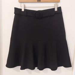 NYCC BLACK SKIRT WITH BELT