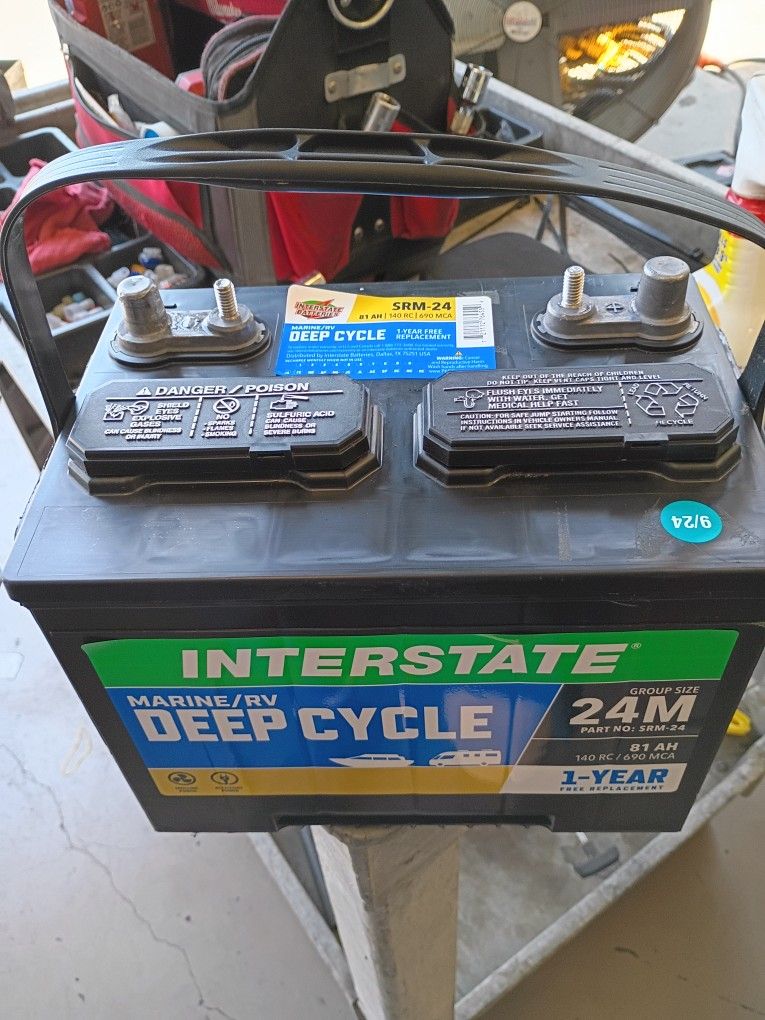 Interstate Deep Cycle Battery