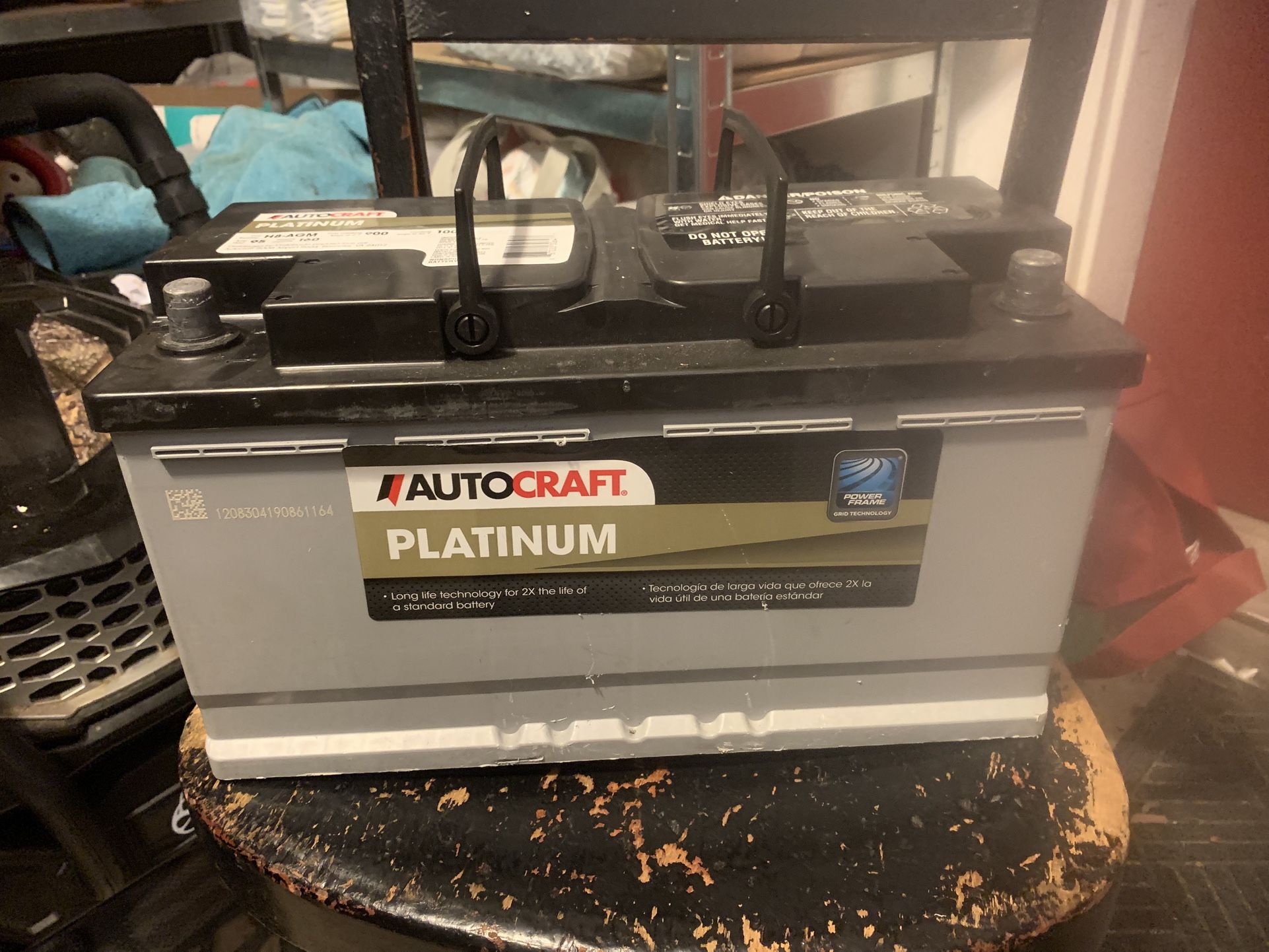 BMW H8 AGM BATTERY LIKE NEW