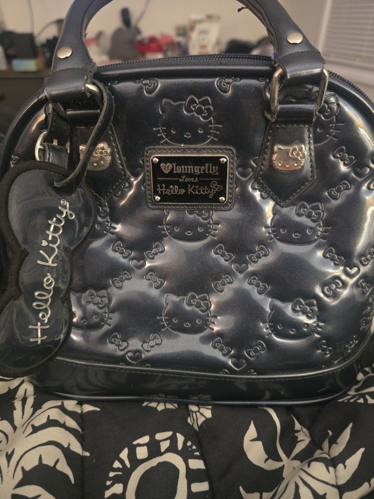 Hello Kitty Dark Blue Purse
