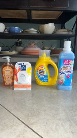 Tide, Suavitel, Glade, Softsoap