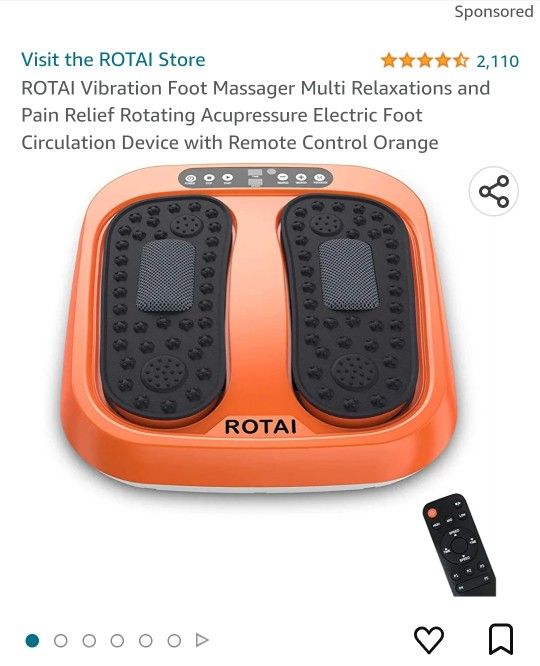 Vibration Foot Massager Multi Relaxations and Pain Relief