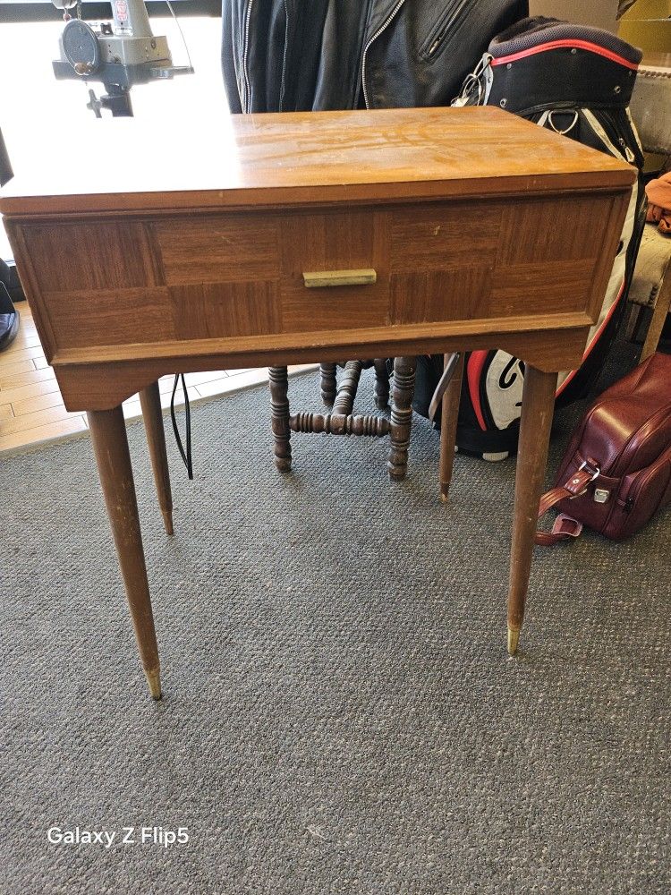 Antique Singer Electric Sewing Machine