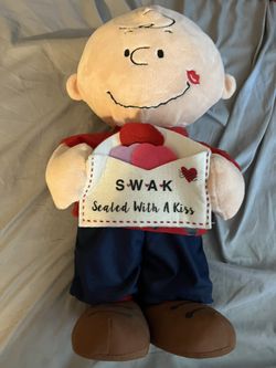 Charley Brown Valentine Plush Doll