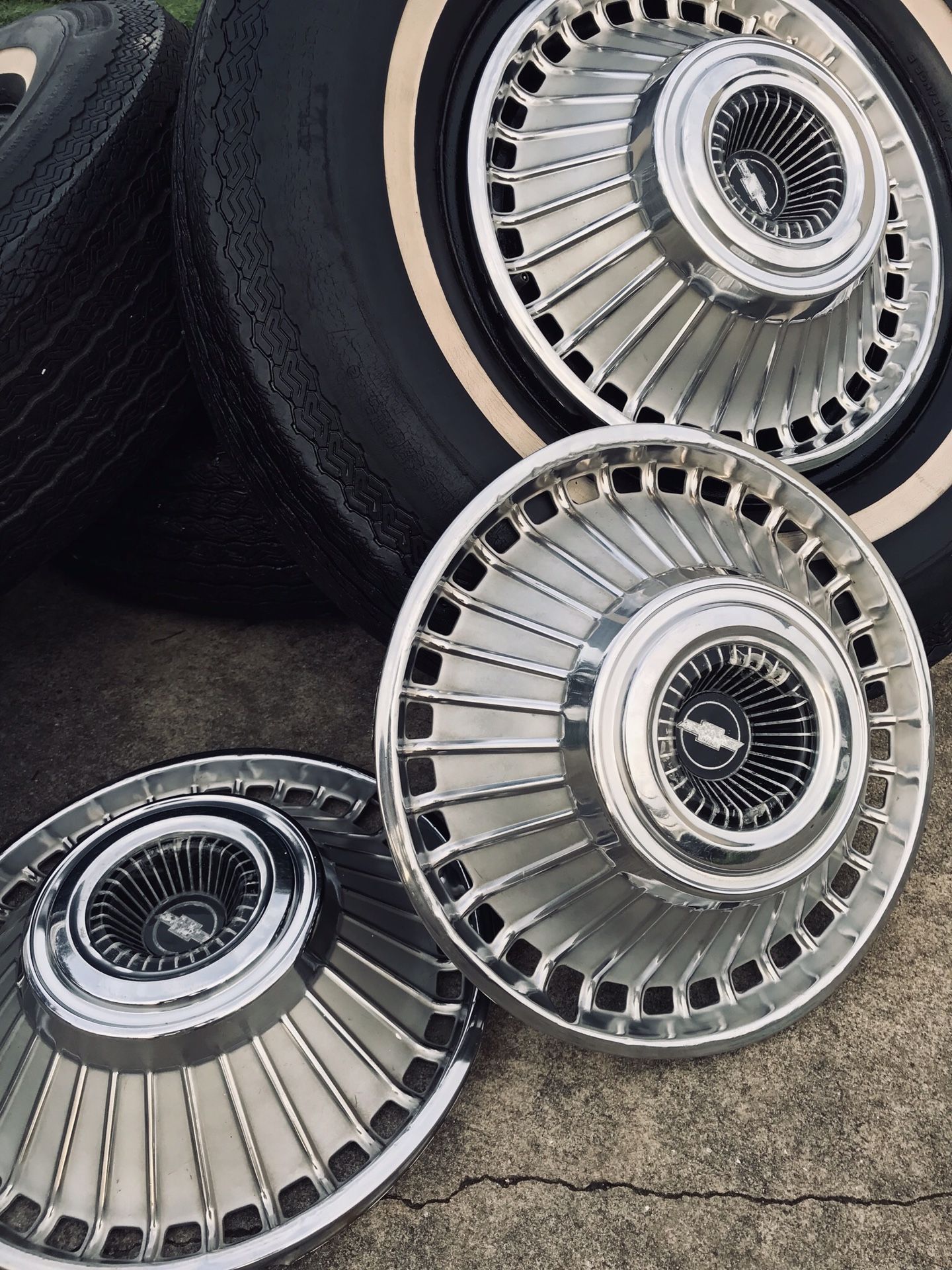 1963 Chevy impala wheels tires and hubcaps