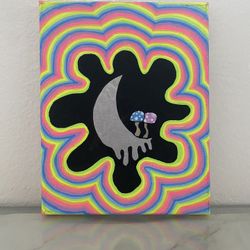Trippy paintings outlet for led lights