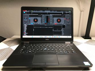 **Dell Latitude E5470 Core i7 Laptop. w/ Virtual DJ Pro Version 8* *Windows 11 Pro 64Bit. ** Price $ 220 **