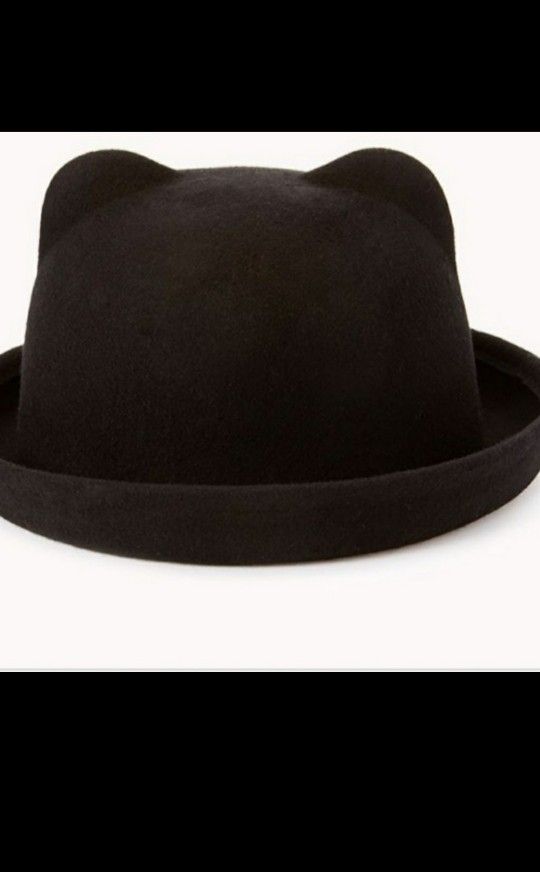 Cat Ear Pork Pie Hat