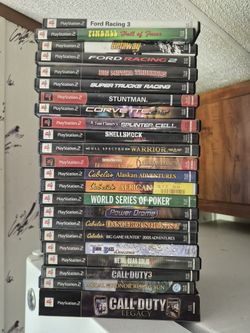 Sony PS2 Video Games Bundle