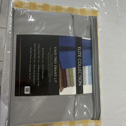 ✨ Brand New King Size 4-Piece Sheet Set – Elite Collection ✨