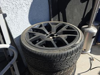 26" snow flake rims