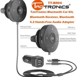 TT-BR04 Wireless Bluetooth Hands free 3.5mm Jack AUX Audio Receiver Adapter (OPEN BOX) SB45