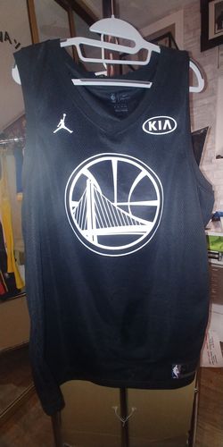 Authentic Nike Stephen Curry Warriors All Star Jordan Swingman Jersey Size 56 like new
