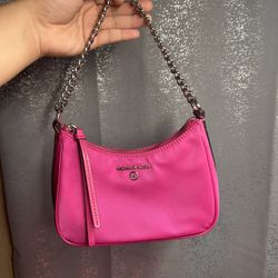 Hot Pink Michael Kors Shoulder Bag