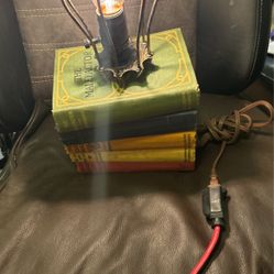 Rare One Of A Kind Book Lamp 