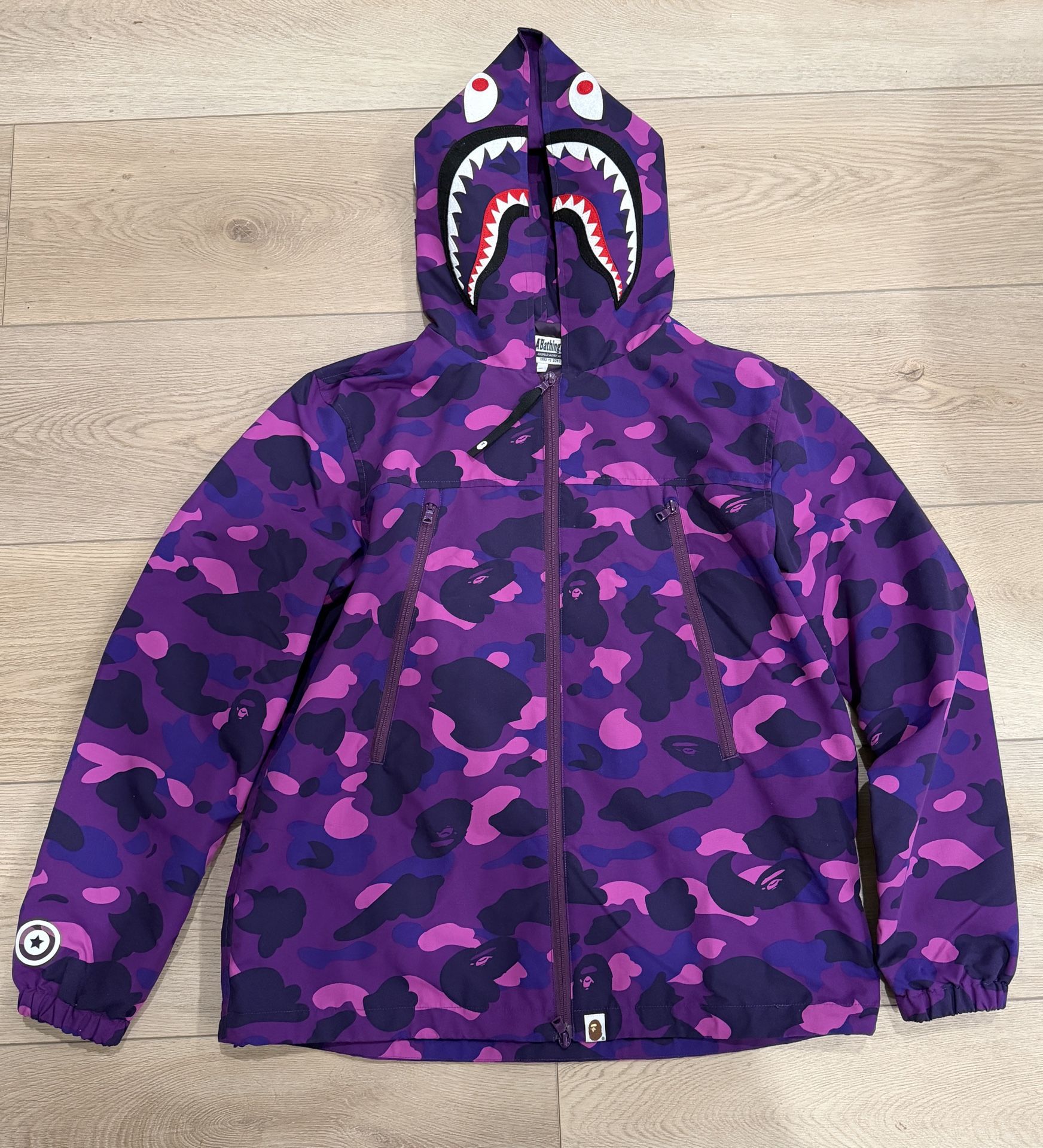 Bathing Ape Bape Windbreaker Jacket