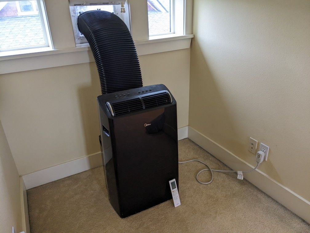 Midea Duo 14,000 BTU Portable Air Conditioner w/ Heat, Smart Features