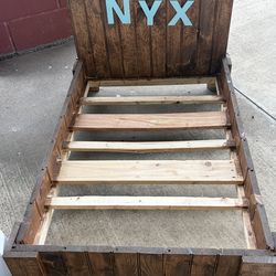 Large dog bed frame