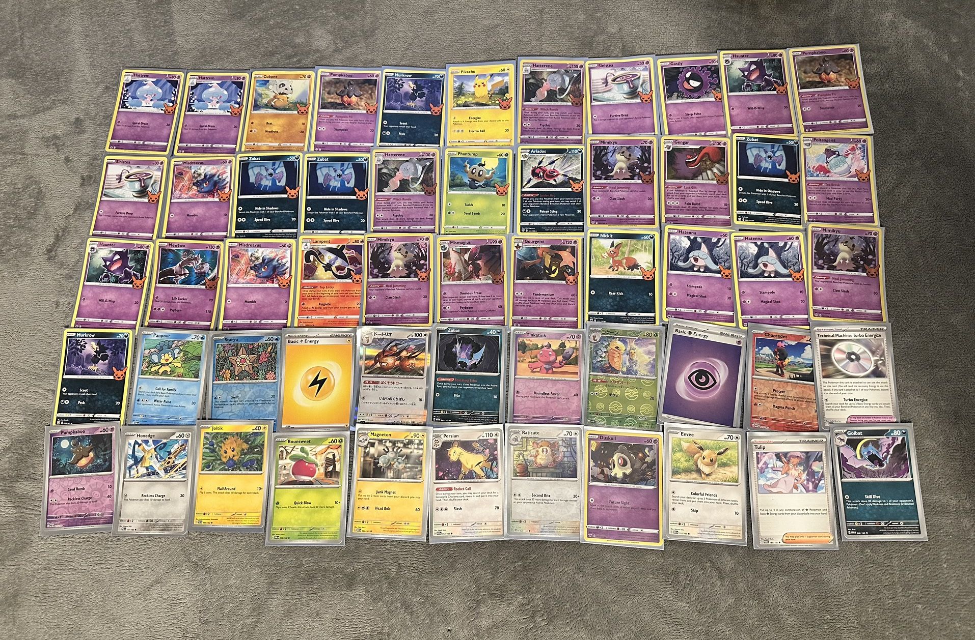 Pokemon Cards (55 count)