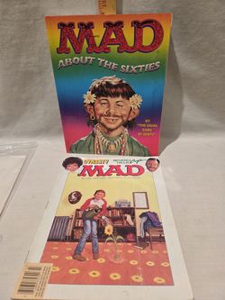 "MAD MAGAZINE " vintage 1985 & 1996, lot of two
