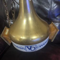Seagrams VO Canadian Bar Or Pool Table Light 