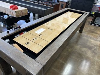 9ft indoor Shuffleboard Table 