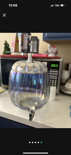 Glass pumpkin
