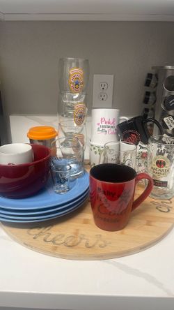 Plates and cups