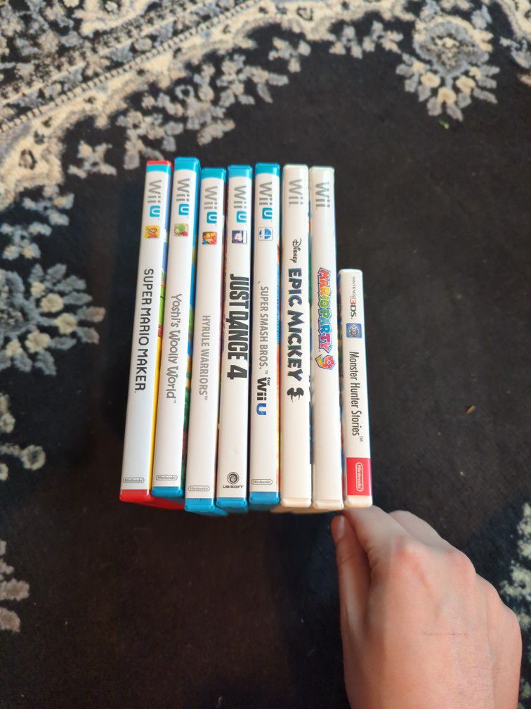 Wii U/ Wii And 3ds Games For Sale